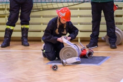 Halowe Młodzieżowe Zawody Sportowo-Pożarnicze Młodzieżowych Drużyn Pożarniczych OSP z terenu Gminy Wierzchosławice