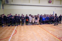 Halowe Młodzieżowe Zawody Sportowo-Pożarnicze Młodzieżowych Drużyn Pożarniczych OSP z terenu Gminy Wierzchosławice