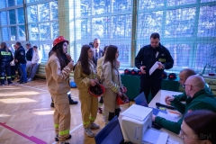 Halowe Młodzieżowe Zawody Sportowo-Pożarnicze Młodzieżowych Drużyn Pożarniczych OSP z terenu Gminy Wierzchosławice