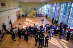 Halowe Młodzieżowe Zawody Sportowo-Pożarnicze Młodzieżowych Drużyn Pożarniczych OSP z terenu Gminy Wierzchosławice