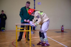 Halowe Młodzieżowe Zawody Sportowo-Pożarnicze Młodzieżowych Drużyn Pożarniczych OSP z terenu Gminy Wierzchosławice