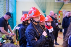 Halowe Młodzieżowe Zawody Sportowo-Pożarnicze Młodzieżowych Drużyn Pożarniczych OSP z terenu Gminy Wierzchosławice