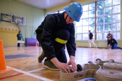 Halowe Młodzieżowe Zawody Sportowo-Pożarnicze Młodzieżowych Drużyn Pożarniczych OSP z terenu Gminy Wierzchosławice