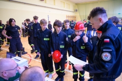 Halowe Młodzieżowe Zawody Sportowo-Pożarnicze Młodzieżowych Drużyn Pożarniczych OSP z terenu Gminy Wierzchosławice