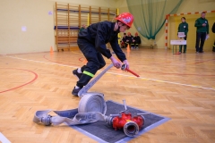 Halowe Młodzieżowe Zawody Sportowo-Pożarnicze Młodzieżowych Drużyn Pożarniczych OSP z terenu Gminy Wierzchosławice