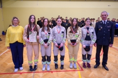 Halowe Młodzieżowe Zawody Sportowo-Pożarnicze Młodzieżowych Drużyn Pożarniczych OSP z terenu Gminy Wierzchosławice