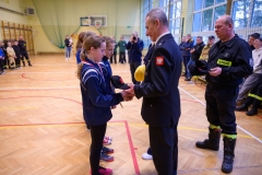 Halowe Młodzieżowe Zawody Sportowo-Pożarnicze Młodzieżowych Drużyn Pożarniczych OSP z terenu Gminy Wierzchosławice