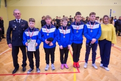 Halowe Młodzieżowe Zawody Sportowo-Pożarnicze Młodzieżowych Drużyn Pożarniczych OSP z terenu Gminy Wierzchosławice