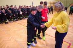 Halowe Młodzieżowe Zawody Sportowo-Pożarnicze Młodzieżowych Drużyn Pożarniczych OSP z terenu Gminy Wierzchosławice