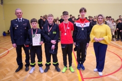 Halowe Młodzieżowe Zawody Sportowo-Pożarnicze Młodzieżowych Drużyn Pożarniczych OSP z terenu Gminy Wierzchosławice