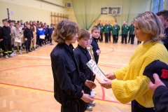 Halowe Młodzieżowe Zawody Sportowo-Pożarnicze Młodzieżowych Drużyn Pożarniczych OSP z terenu Gminy Wierzchosławice