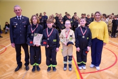 Halowe Młodzieżowe Zawody Sportowo-Pożarnicze Młodzieżowych Drużyn Pożarniczych OSP z terenu Gminy Wierzchosławice