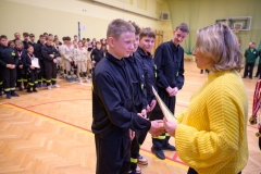 Halowe Młodzieżowe Zawody Sportowo-Pożarnicze Młodzieżowych Drużyn Pożarniczych OSP z terenu Gminy Wierzchosławice