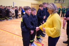 Halowe Młodzieżowe Zawody Sportowo-Pożarnicze Młodzieżowych Drużyn Pożarniczych OSP z terenu Gminy Wierzchosławice