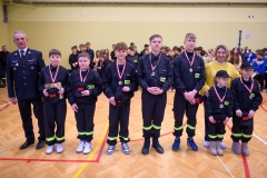 Halowe Młodzieżowe Zawody Sportowo-Pożarnicze Młodzieżowych Drużyn Pożarniczych OSP z terenu Gminy Wierzchosławice