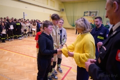 Halowe Młodzieżowe Zawody Sportowo-Pożarnicze Młodzieżowych Drużyn Pożarniczych OSP z terenu Gminy Wierzchosławice