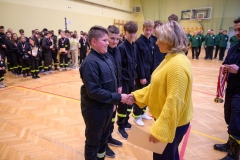 Halowe Młodzieżowe Zawody Sportowo-Pożarnicze Młodzieżowych Drużyn Pożarniczych OSP z terenu Gminy Wierzchosławice