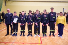 Halowe Młodzieżowe Zawody Sportowo-Pożarnicze Młodzieżowych Drużyn Pożarniczych OSP z terenu Gminy Wierzchosławice