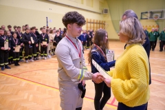 Halowe Młodzieżowe Zawody Sportowo-Pożarnicze Młodzieżowych Drużyn Pożarniczych OSP z terenu Gminy Wierzchosławice