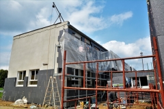Remont budynku szkoły w Rudce