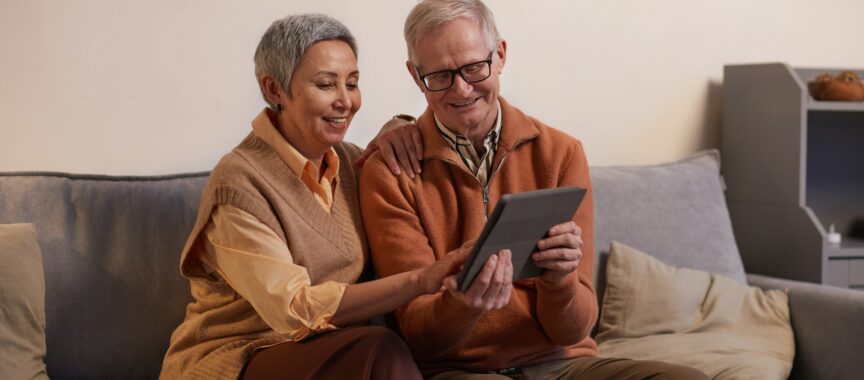 Para seniorów obsługuje tablet