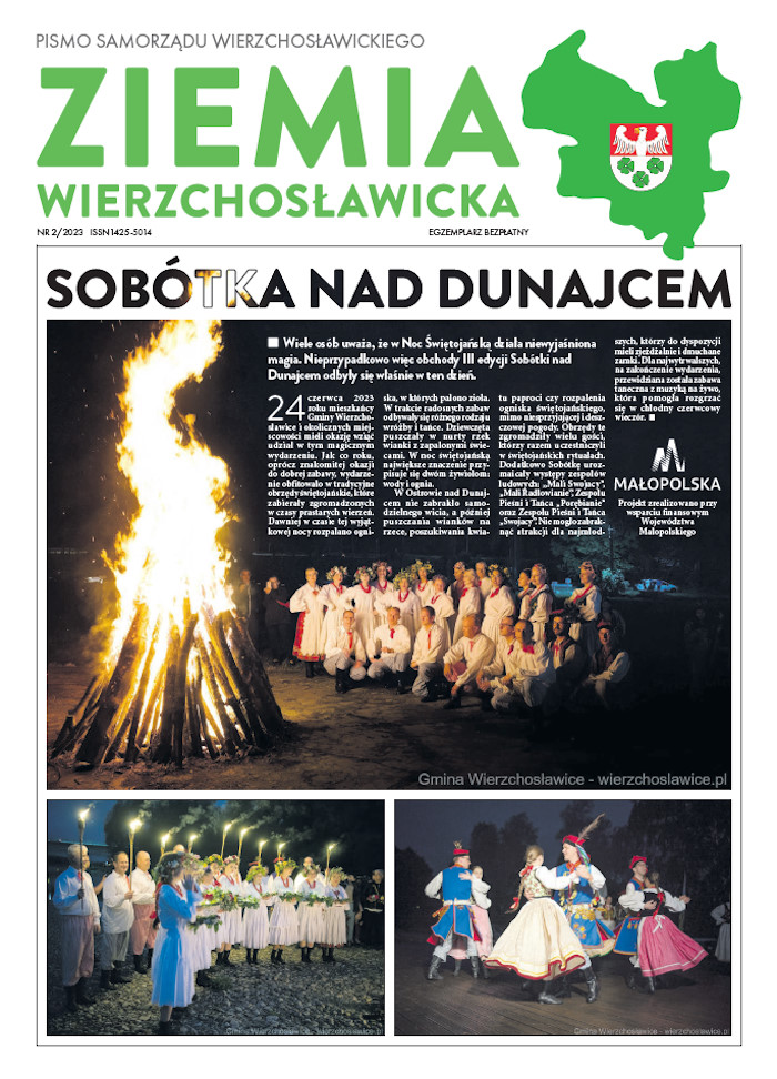 Strona główna gazety Ziemia Wierzchosławicka - 2 kwartał 2023