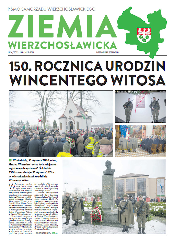 Strona główna gazety Ziemia Wierzchosławicka - 4 kwartał 2023