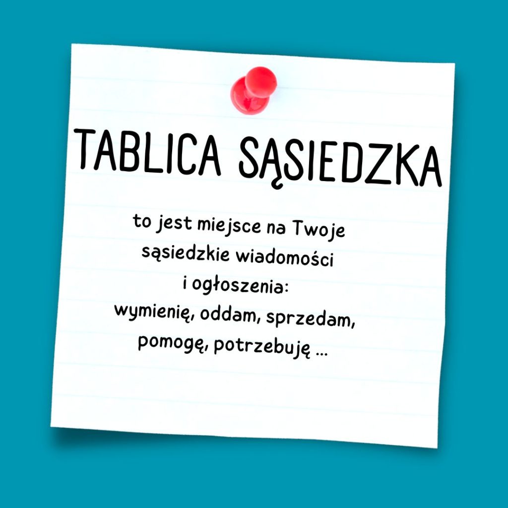 grafika "Tablica Sąsiedzka"